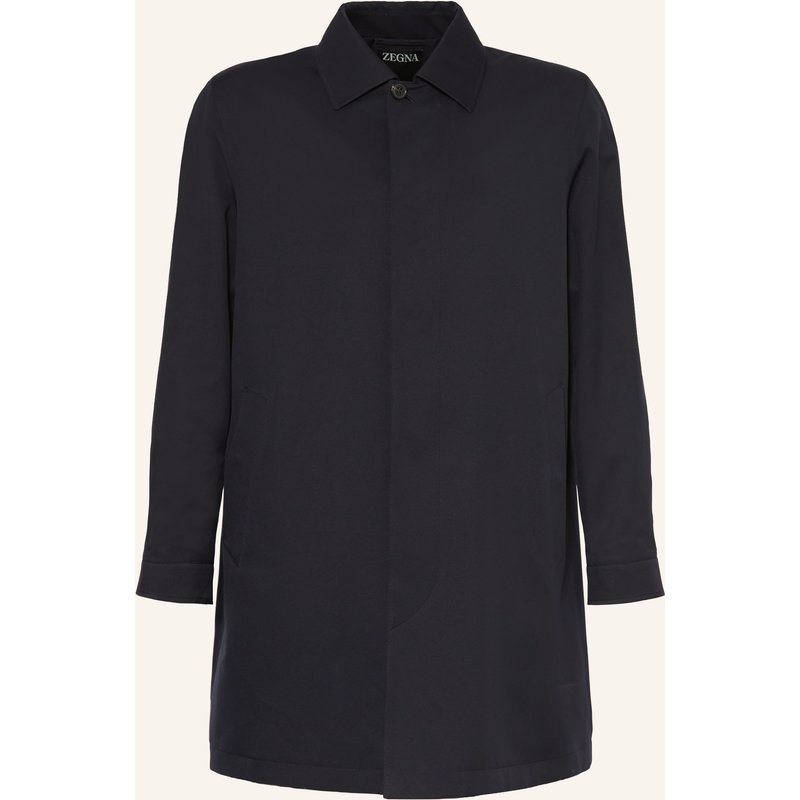 Zegna Mantel blau
