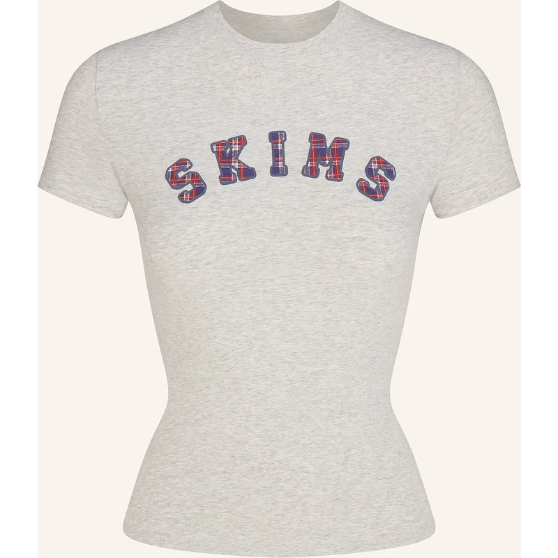 Skims Lounge-Shirt Cotton Jersey grau