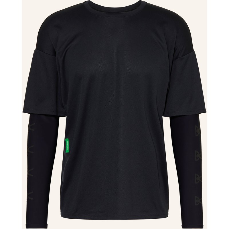 District Vision Funktionsshirt Boxy Compression schwarz