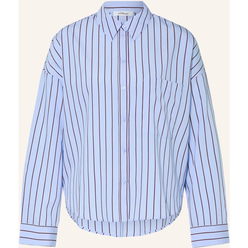 S.Oliver Hemdbluse blau
