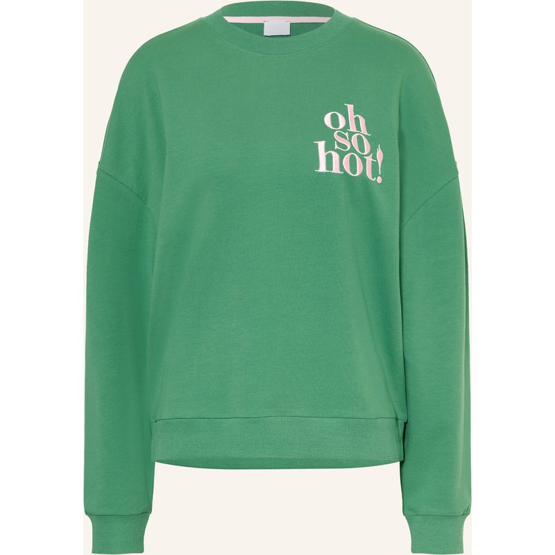 Mey Lounge-Shirt Serie Cozy Nights gruen