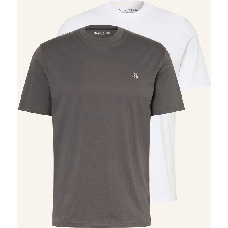 Marc O'polo 2er-Pack T-Shirts grau