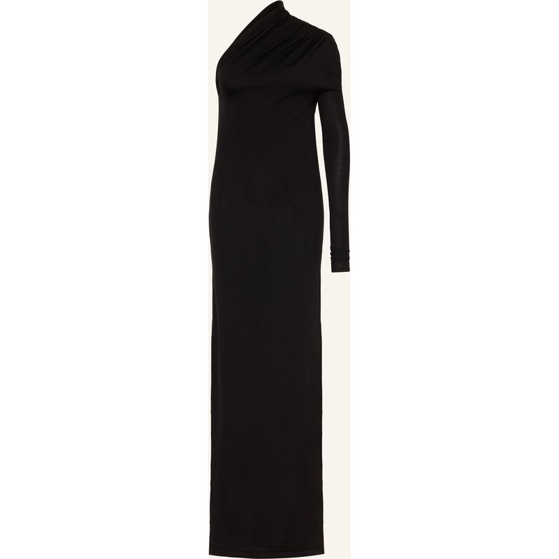 Armarium One-Shoulder-Kleid Marcella Mit Merinowolle schwarz