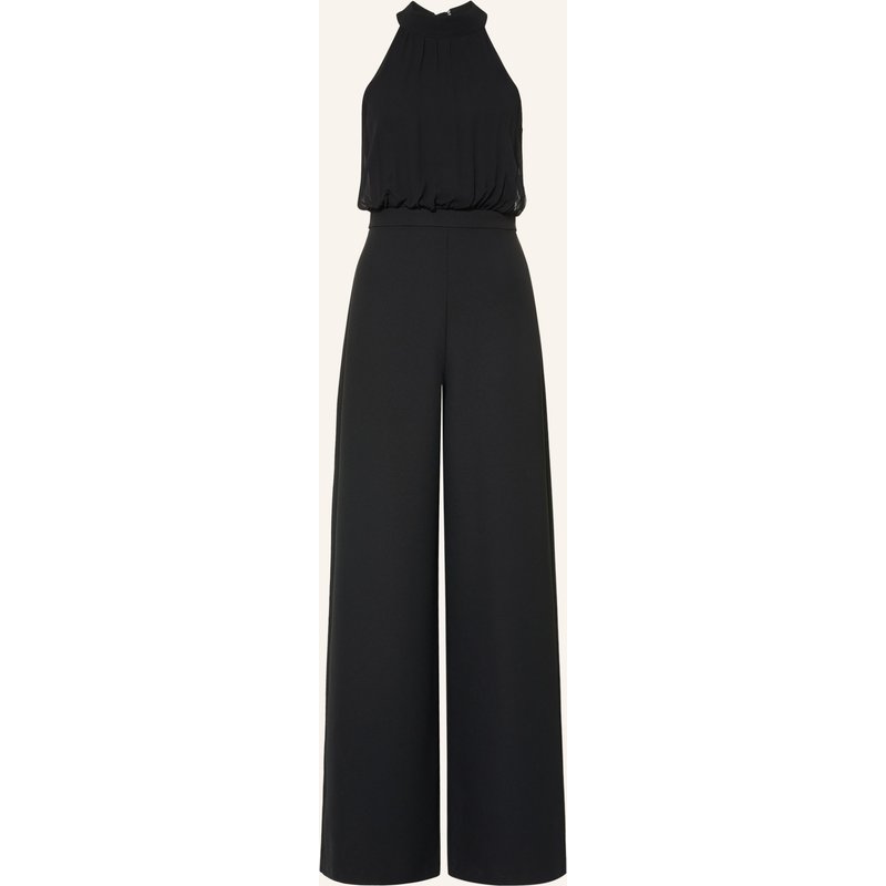 Max & Co. Jumpsuit denver1 Im Materialmix Mit Schluppe schwarz