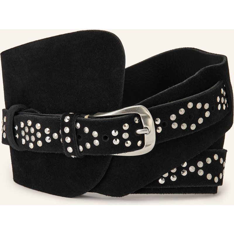 B.Belt Gürtel Mit Nieten schwarz