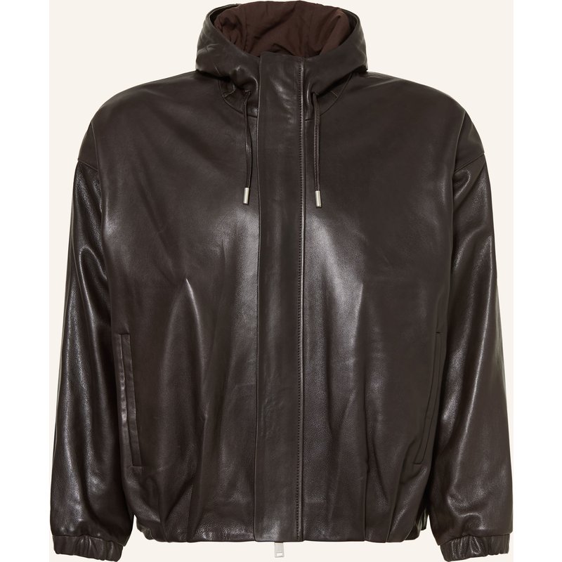 Arma Lederblouson Lark braun