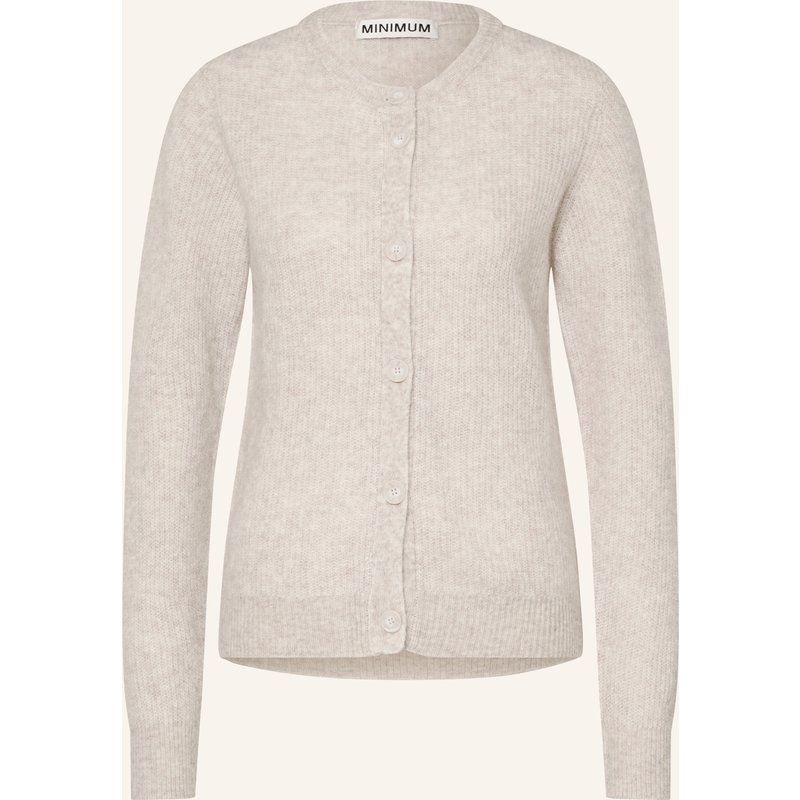 Minimum Strickjacke Kora Mit Mohair beige