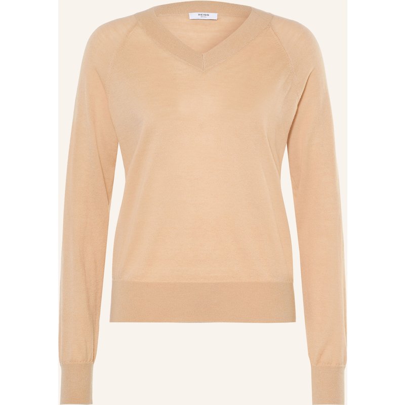 Reiss Pullover Paris Aus Merinowolle braun
