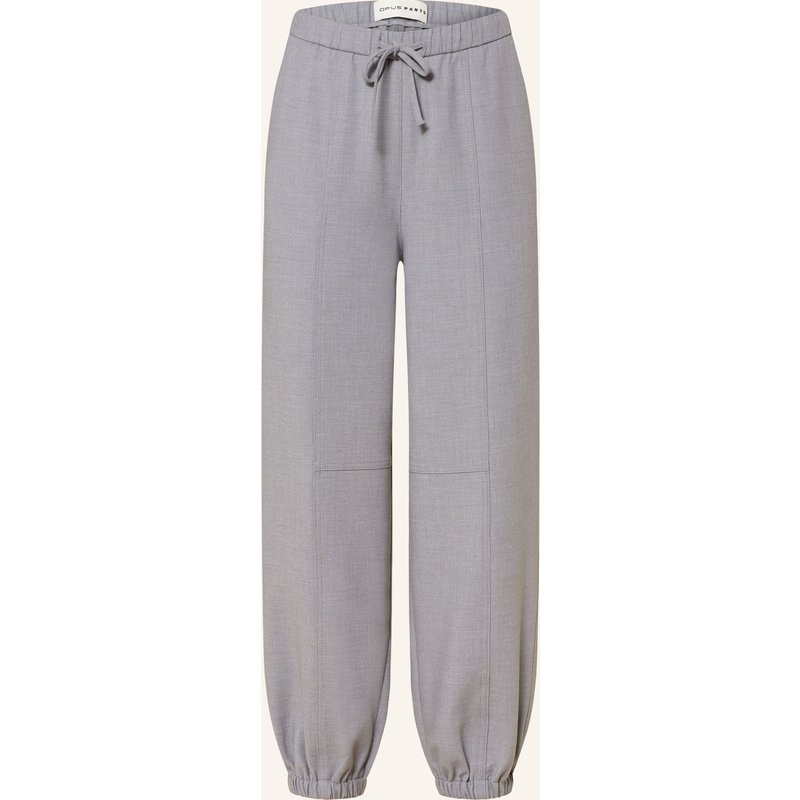 Opus Pants Hose Mucia Im Jogging-Stil grau