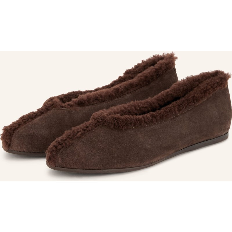 Ancient Greek Sandals Ballerinas Aeropi braun