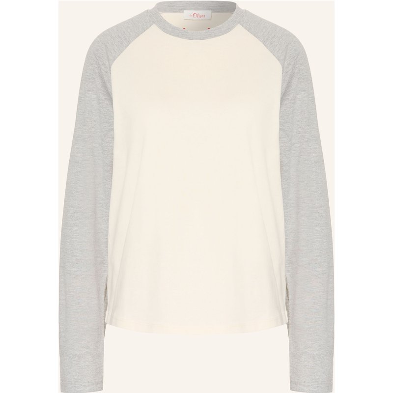 S.Oliver Longsleeve weiss
