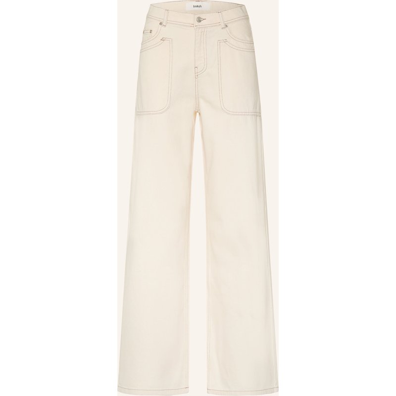 Ba&Sh Wide Leg Jeans Zoel weiss