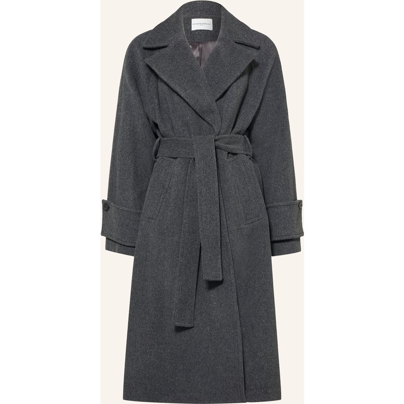 Claudie Pierlot Wollmantel grau