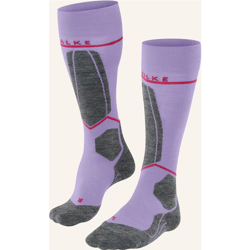 Falke Skisocken sk4 Compression Light Mit Merinowolle lila