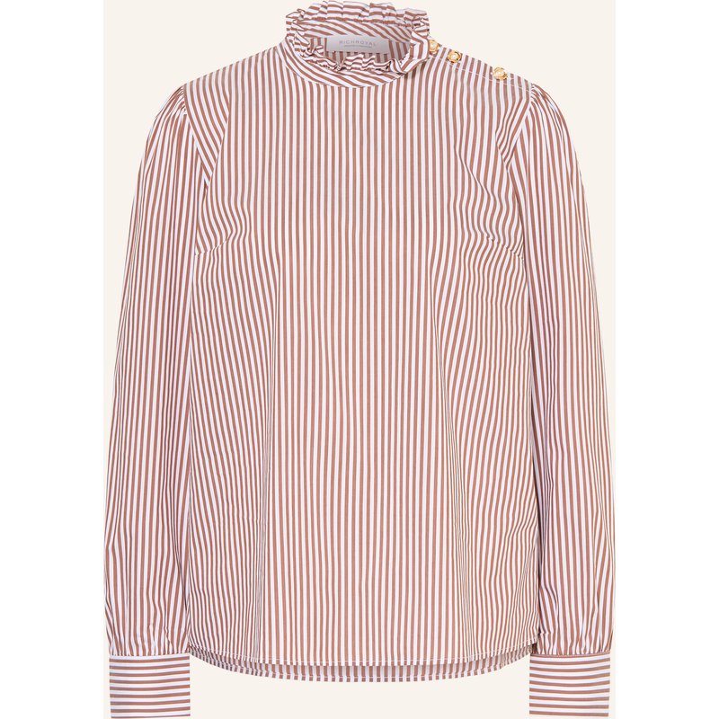 Rich & Royal Blusenshirt braun