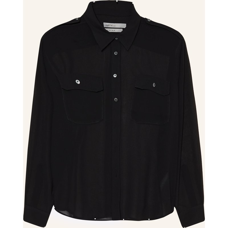 Allsaints Hemdbluse Maven schwarz