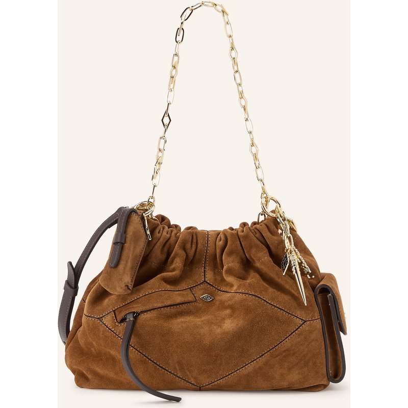 Ba&Sh Beuteltasche June Mini braun