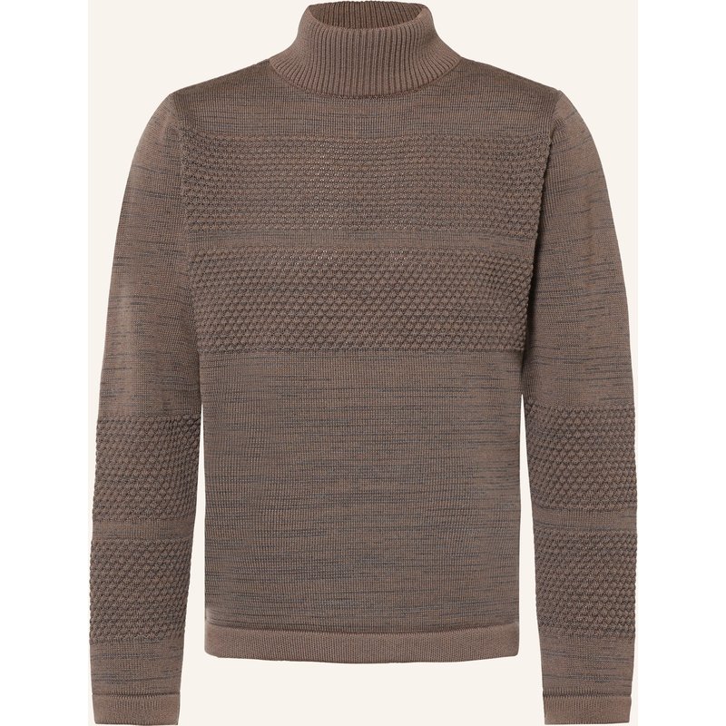 S. N. S. Herning Pullover braun