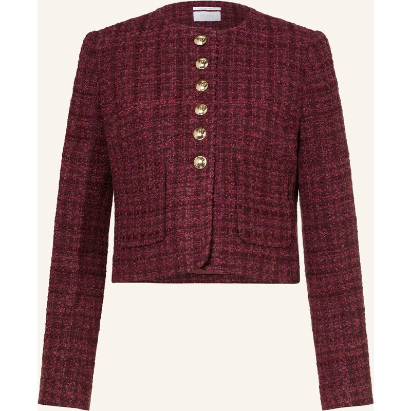 Hobbs Kastenjacke Maria Aus Tweed rot
