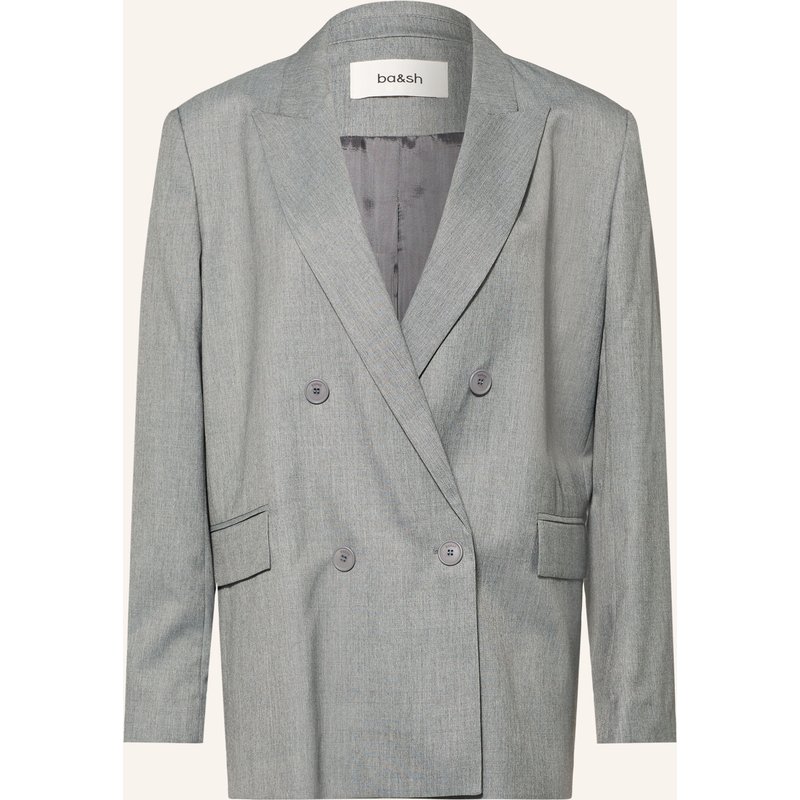 Ba&Sh Oversized-Blazer Claro grau