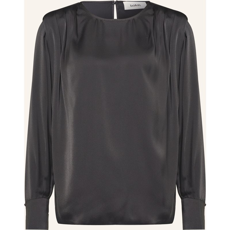 Ba&Sh Blusenshirt Cadie Aus Satin schwarz