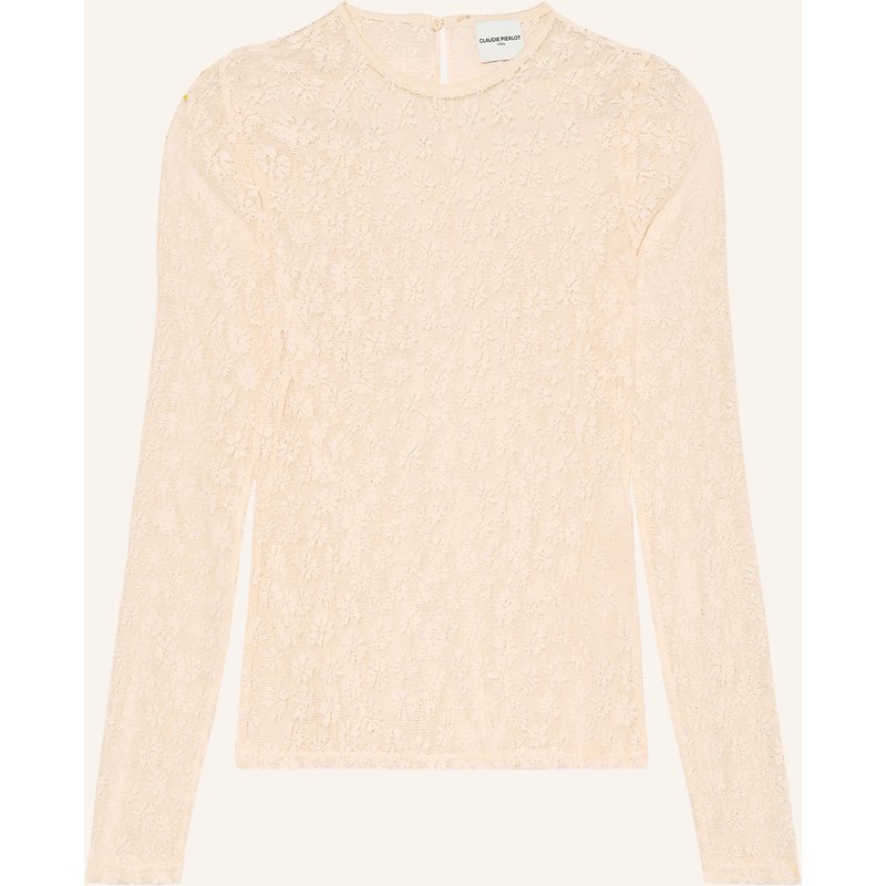 Claudie Pierlot Longsleeve Aus Spitze weiss