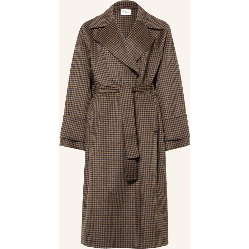 Claudie Pierlot Wollmantel braun