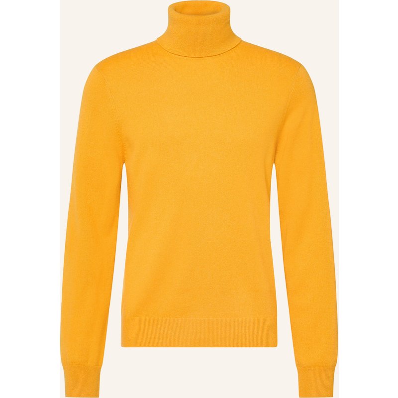 Sandro Rollkragenpullover Aus Cashmere gelb