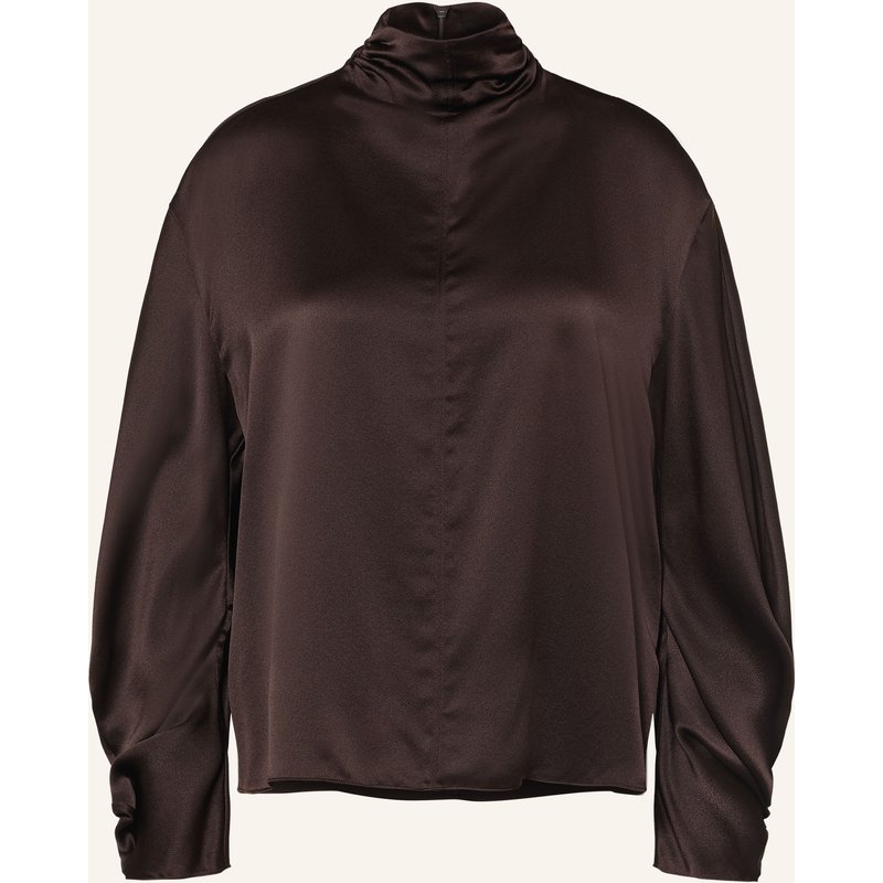 Reiss Blusenshirt Meena Aus Seide rot
