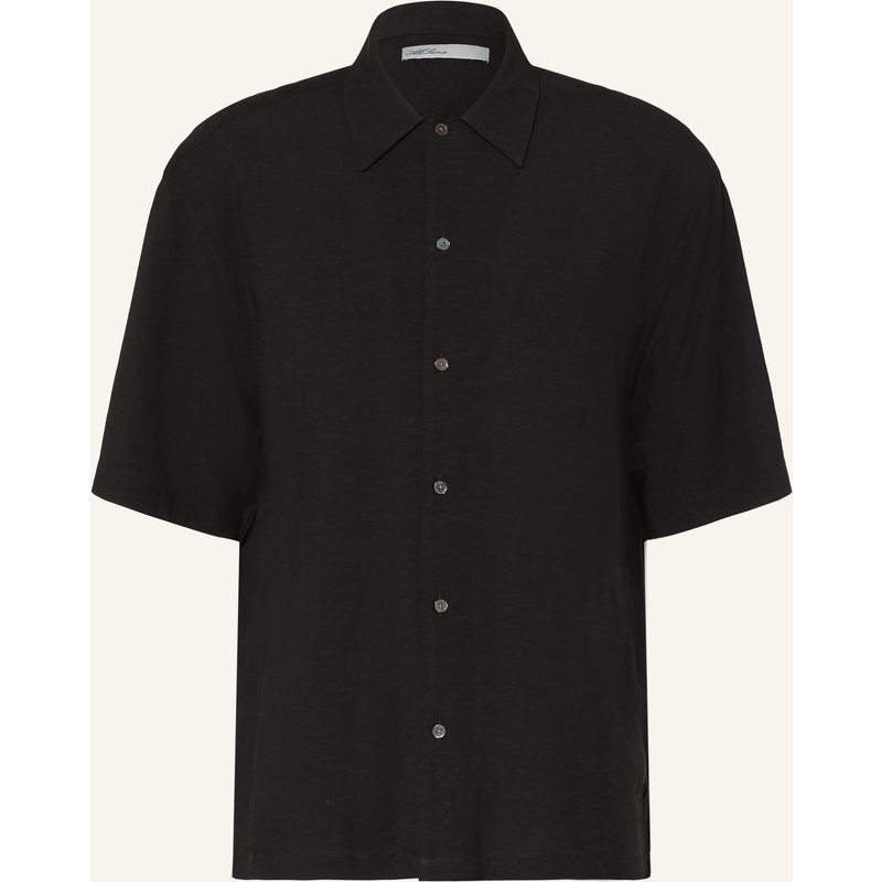 Allsaints Kurzarm-Hemd Archer Comfort Fit schwarz