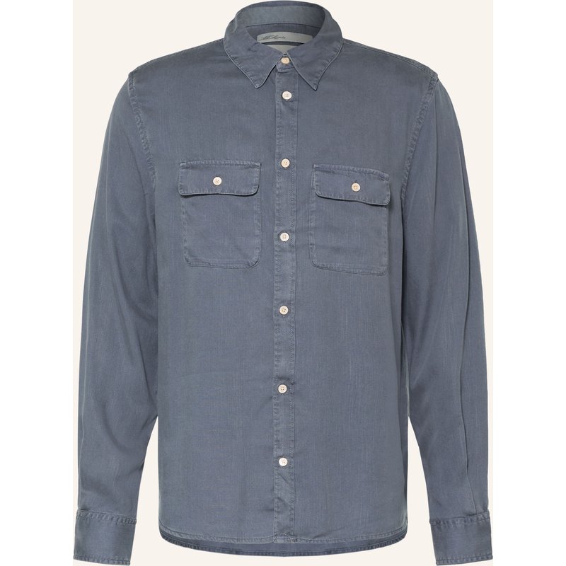 Allsaints Hemd Bond Regular Fit blau