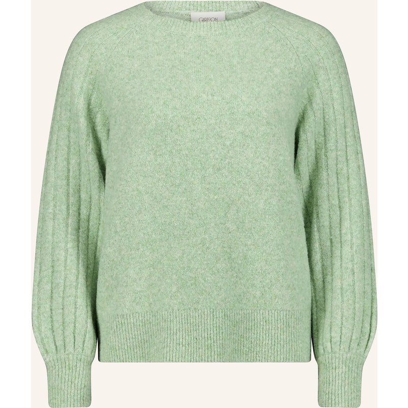 Cartoon Pullover gruen