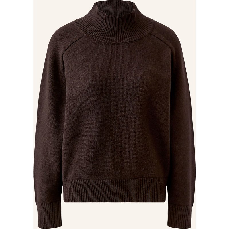 Oui Pullover braun
