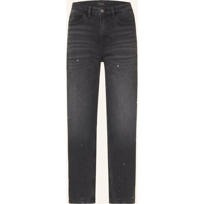 Opus 7/8-Jeans Lolah Spark Mit Nieten schwarz