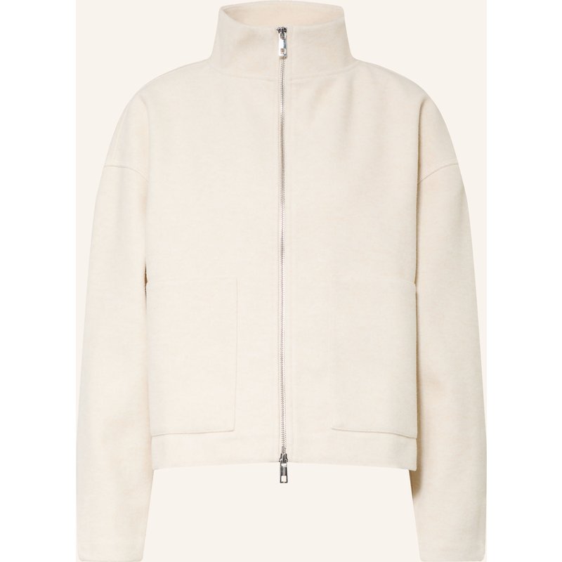 Opus Sweatjacke Ginka weiss