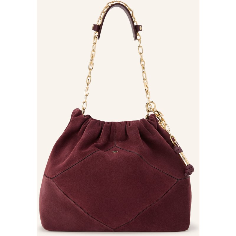 Ba&Sh Schultertasche June Medium rot