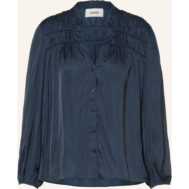 Ba&Sh Satinbluse Cessia blau
