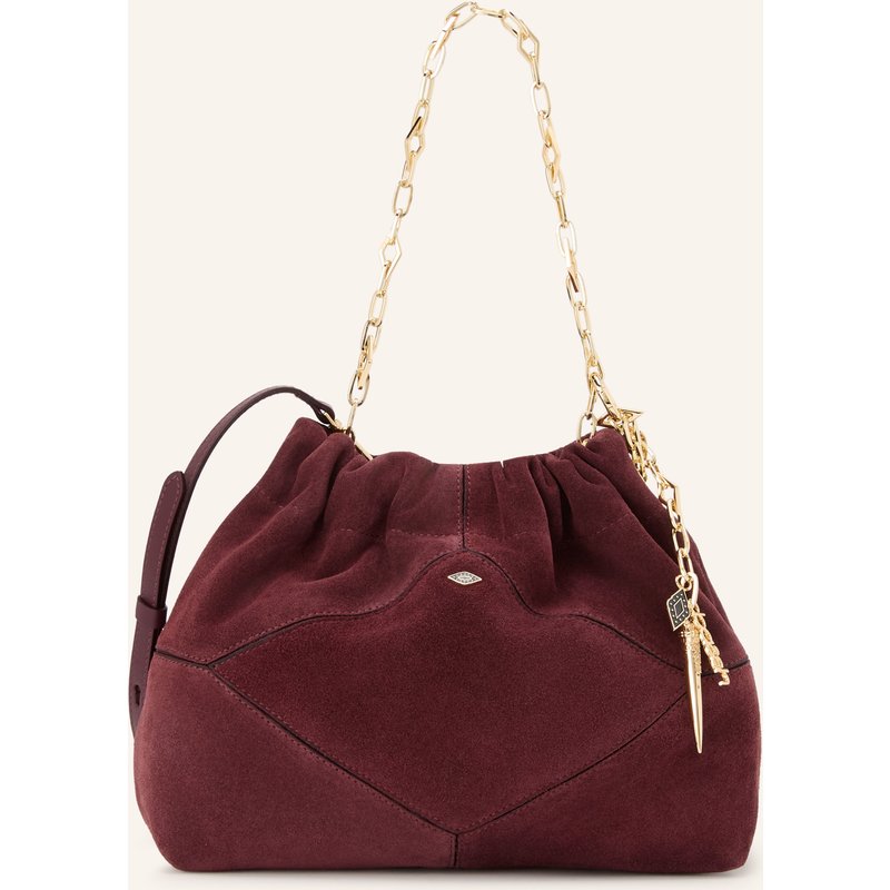 Ba&Sh Handtasche June Mini rot