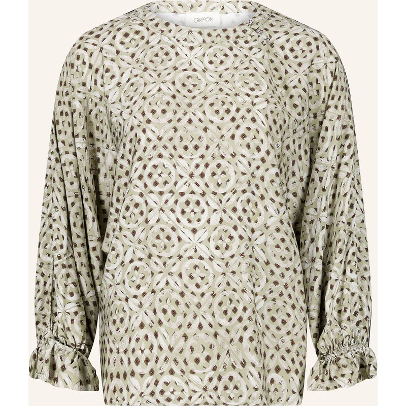 Cartoon Blusenshirt gruen