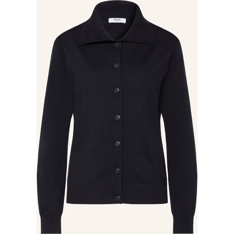 Reiss Strickjacke Gale blau