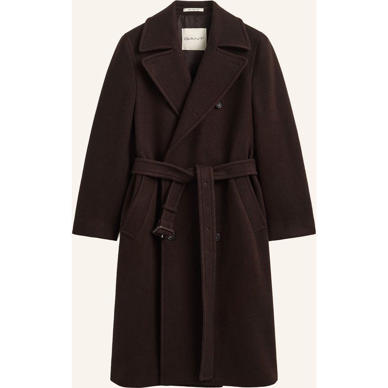 Gant Wollmantel braun