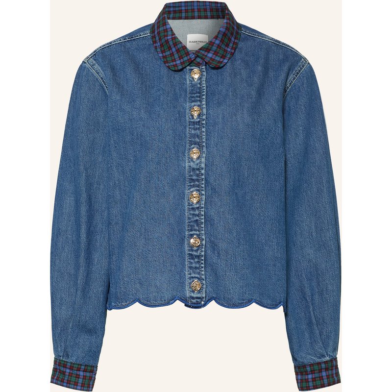 Claudie Pierlot Jeansbluse blau