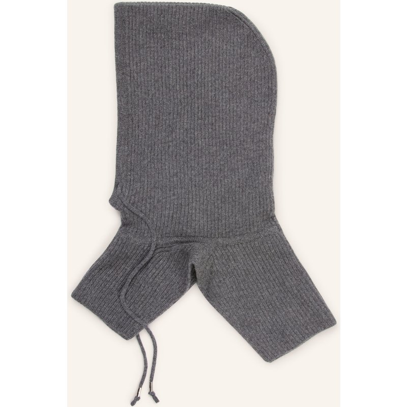 Ba&Sh Kapuzeneinsatz Aus Cashmere grau