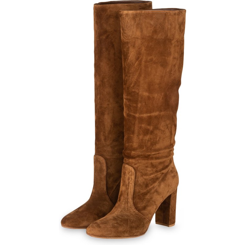 Gianvito Rossi Stiefel Glen braun