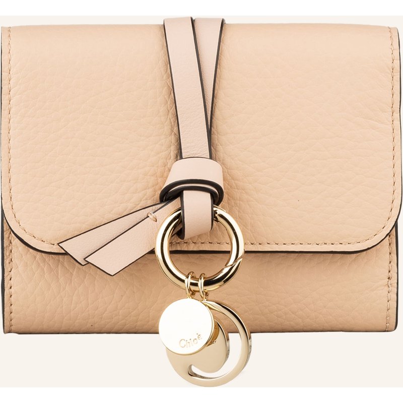 Chloé Geldbörse Alphabet pink