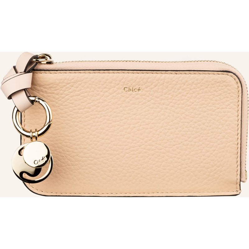 Chloé Kartenetui Alphabet pink