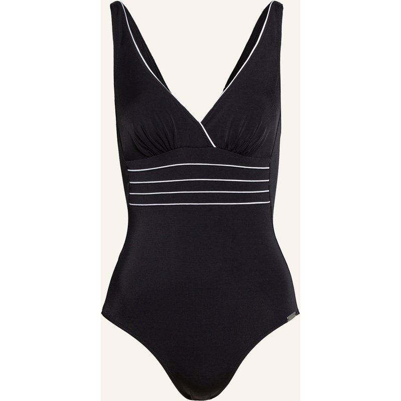 Charmline Shape-Badeanzug Pure Lines schwarz