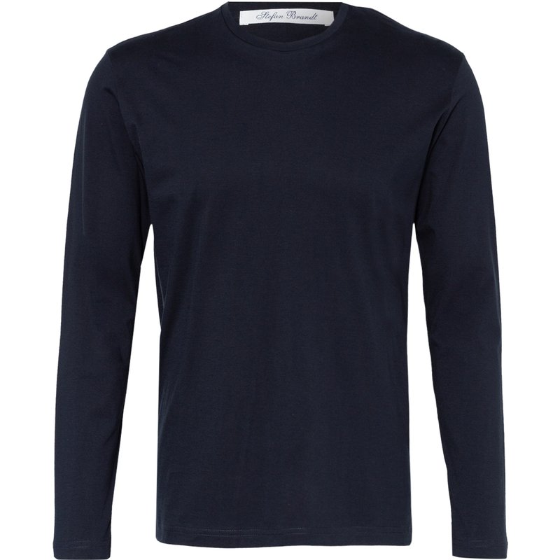 Stefan Brandt Longsleeve Enno blau