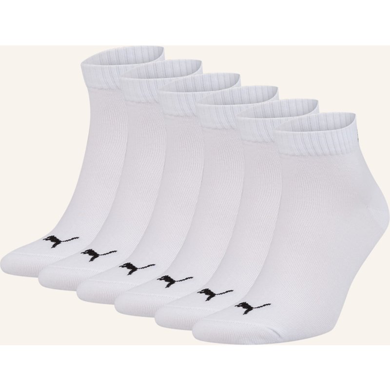 Puma 6er-Pack Strümpfe Everday weiss