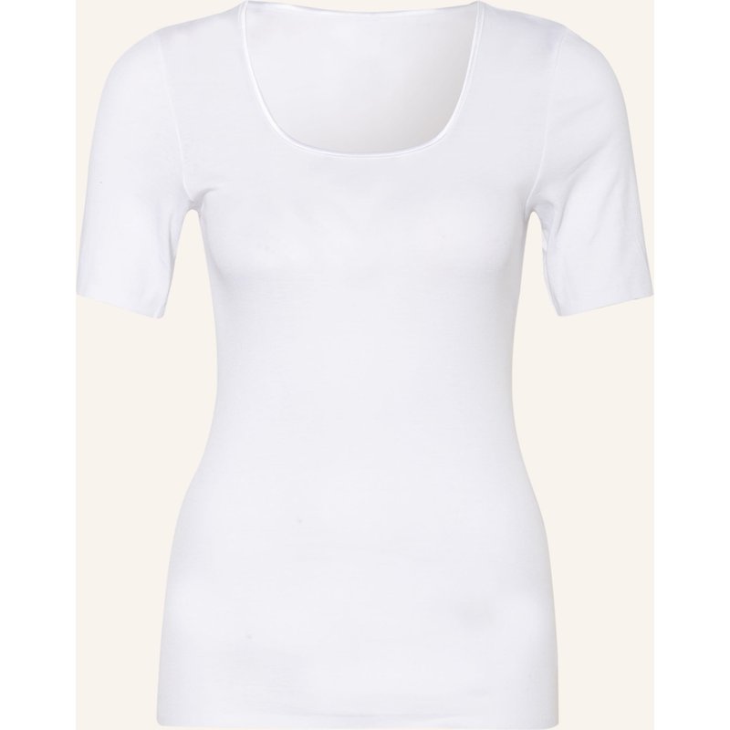 Schiesser T-Shirt Luxury weiss